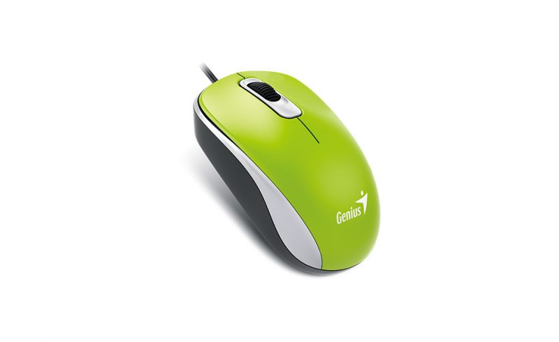 Mouse Genius Dx 110 Usb Verde Gys Computer